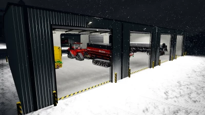 FS25 Modern Metal Shop Pack v1.0.0.0