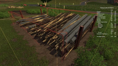Log Piling Area With Invisible Wall v1.0.0.0