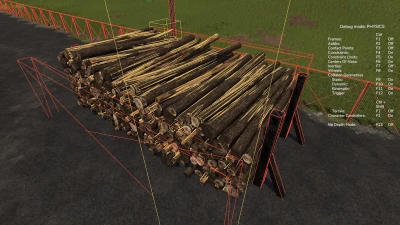 Log Piling Area With Invisible Wall v1.0.0.0