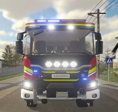 Scania z OSP Góra Kalwaria v1.0.0.0