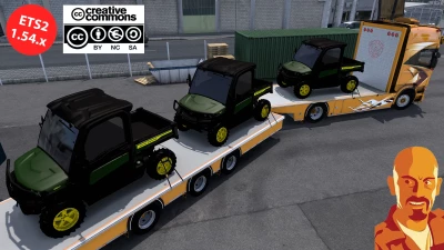 LUPAL BDF FLATBED TRAILER v5.0 ETS2 1.54.x