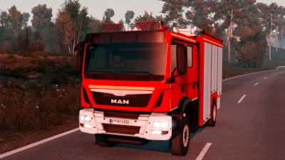 Man tgm fire truck 1.0 1.54x