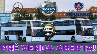 Marcopolo Paradiso G6 1800 DD CD3D ETS2 v1.0