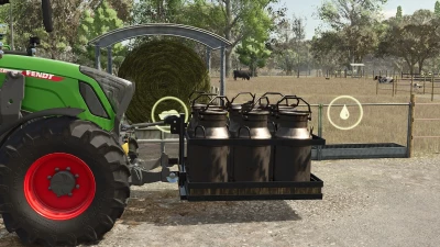 Milk/Water Transport On 3 Point Support Platform v1.0.0.0