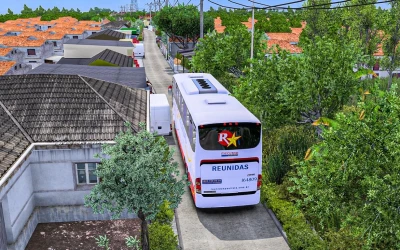 Narrow Roads Map Mod With New Roads for ETS2 1.44 to 1.55