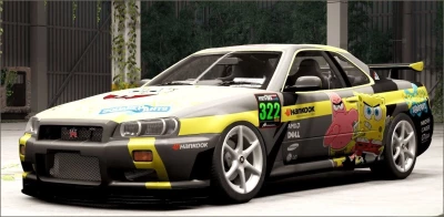 Nissan Skyline GT R R34 V3.7 0.35