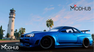 Nissan Skyline GTR (R34) GT-R HQ V1.0 0.35