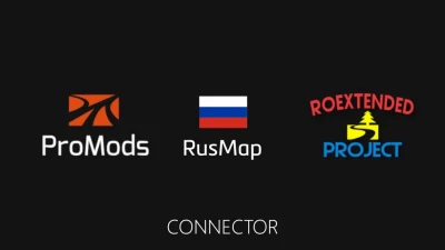 ProMods RusMap Roextended Connector (ProMods priority version) v2.0 1.54