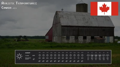 Realistic Temperatures Canada Beta 2 v1.0.0.0