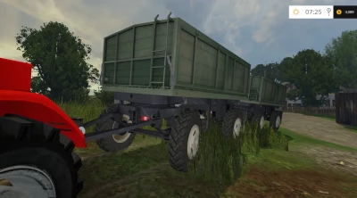 REMORCA AUTO 10T NEW GREEN TRAILER EXTRA HIT V2.0