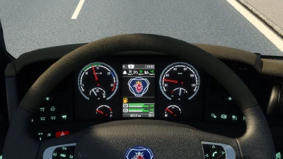 Scania R 2009 and Streamline Improved Dashboard v1.3