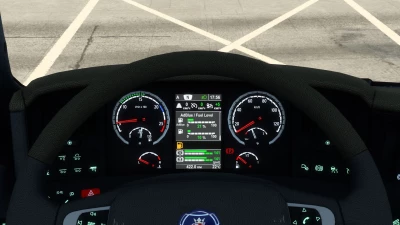 Scania R 2009 and Streamline Improved Dashboard v1.3