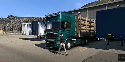 Scania V8 Straight Open Pipe v1.0