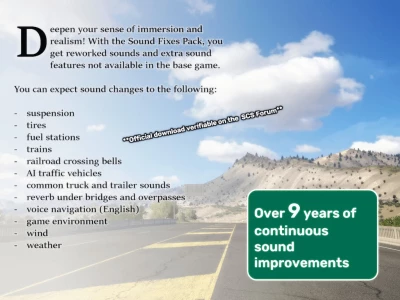 Sound Fixes Pack v25.21