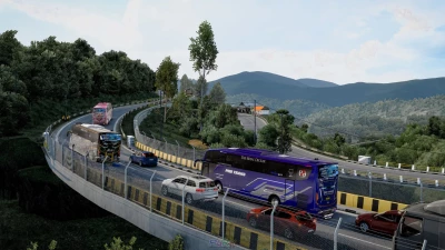 Sundanese x Jateng 3.3 (Indonesian Combo Map) ETS2 1.50 to 1.55