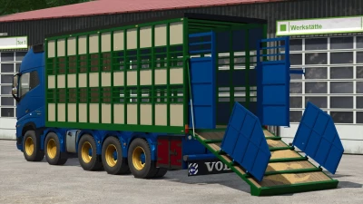 Volvo FH16 Animal Transport Truck & Trailer v1.0.0.0