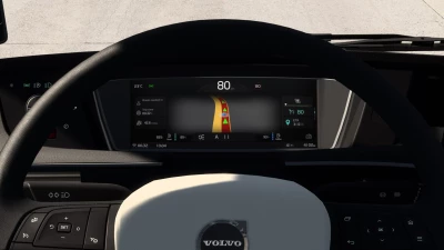 Volvo FH6 Improved Dashboard v1.5 1.54
