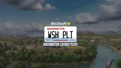 Washington License Plate v1.0.0.0