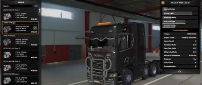 10000HP Engine For All Trucks v1.0