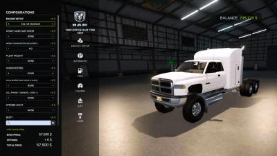 1999 Dodge Ram 7500 Semi v1.0.0.3