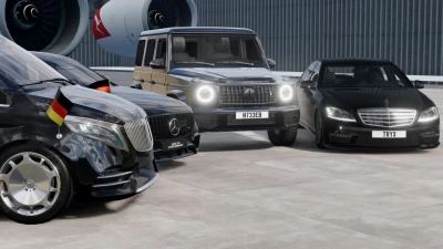 Airport Fleet Pack – Mercedes Edition v1.0