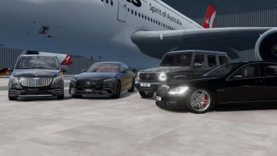 Airport Fleet Pack – Mercedes Edition v1.0