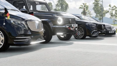 Airport Fleet Pack – Mercedes Edition v1.0