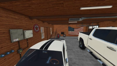 American-style Wooden Garage