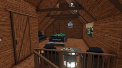 American-style Wooden Garage