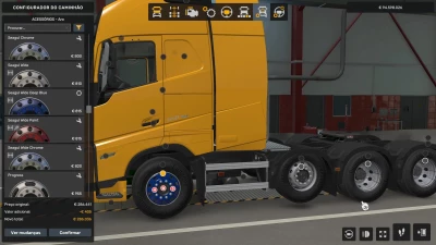 ATS WHEEL AND TIRE PACKAGE FOR ETS2 21 07 2025 1.0 1.55