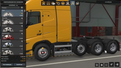 ATS WHEEL AND TIRE PACKAGE FOR ETS2 21 07 2025 1.0 1.55