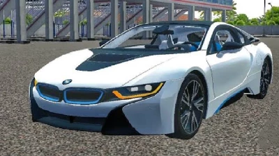 BMW i8 – ETS2 Car Mod Realistic Interior 1.49