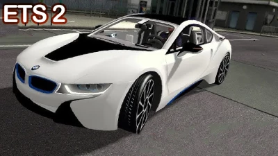 BMW i8 – ETS2 Car Mod Realistic Interior 1.49