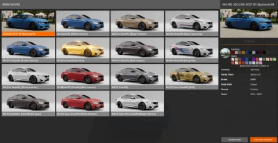 BMW M4 F82 Sound Edit By Prancer98 v1.0