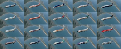 Boeing 727 all models pack v1.0