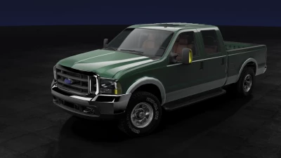 FORD F350 1998 Super Duty + Single Cab v1.0