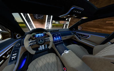 Fs22 Edm Mercedes Benz S500 2021 V1.0