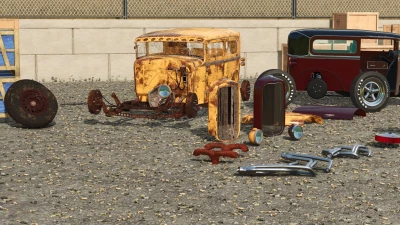 FS25 Hot Rod And Small Block Chevy Engine v1.0.0.0