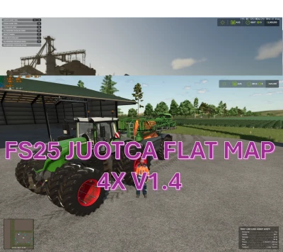 FS25 Juotca Flat Map 4X V1.4.0.0