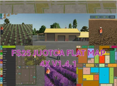 FS25 Juotca Flat Map 4X V1.4.1.0