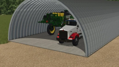 FS25 Open End Quonset Hut v1.0.0.0