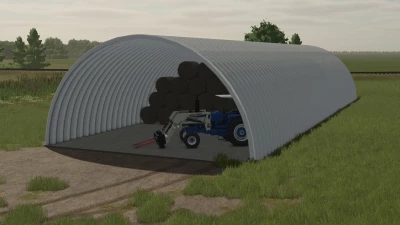 FS25 Open End Quonset Hut v1.0.0.0