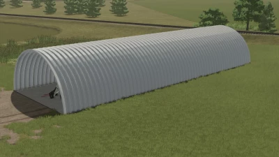 FS25 Open End Quonset Hut v1.0.0.0