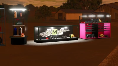 FS25 Parts Display Cases v1.0.0.0