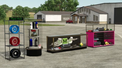 FS25 Parts Display Cases v1.0.0.0