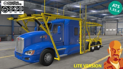 KENWORTH T660 CAR HAULER v2.0 ATS 1.54-1.55.x