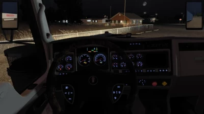 Kenworth w900 blue interior v1.0