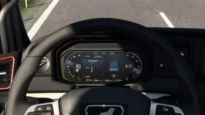 MAN TGX 2020 Improved Dashboard v1.8