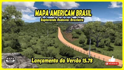 MAPA AMERICAM BRASIL - Lançamento da Versão 15.78
