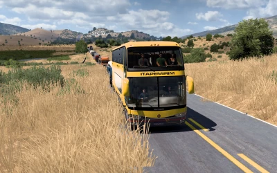 MARCOPOLO G6 1800 DD 8X2 BUS MOD FOR ETS2 1.54 and 1.55